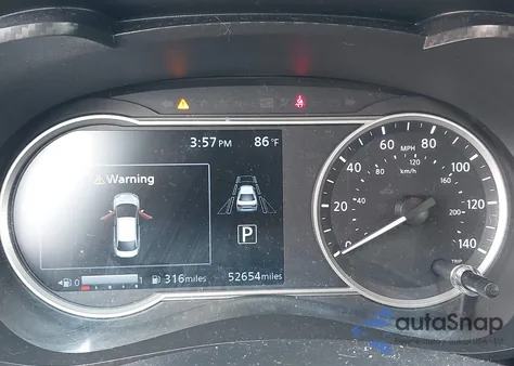 2022 Nissan Versa 1.6 Sr Xtronic Cvt z USA, uszkodzony, nr VIN 3N1CN8FV2NL855926